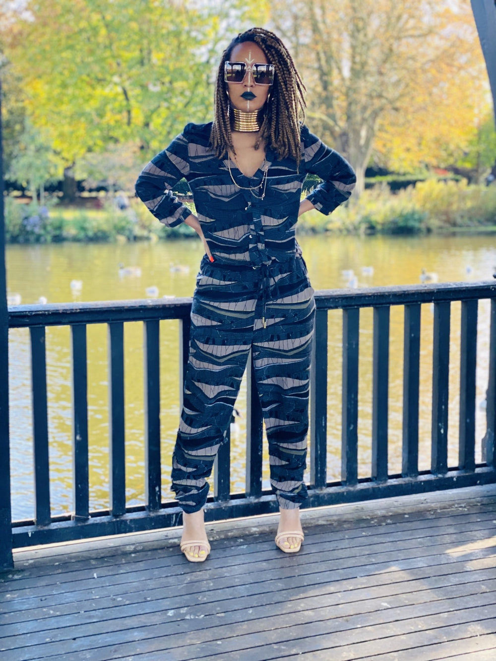 Shades of Khaki Jumpsuit - One Wear Freedom #product_tags#