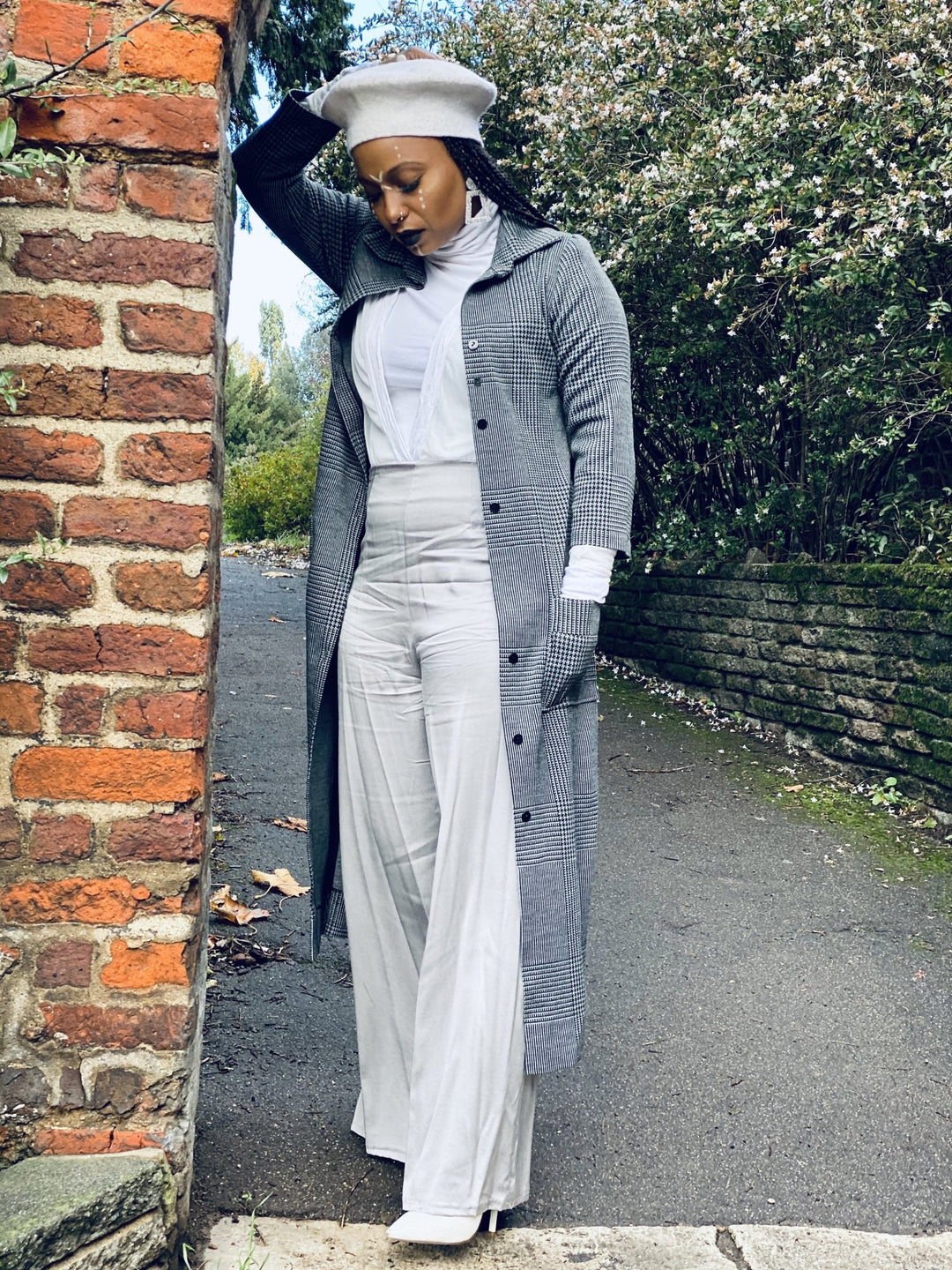 Silver Grey Bombyx Mori Trousers - One Wear Freedom 