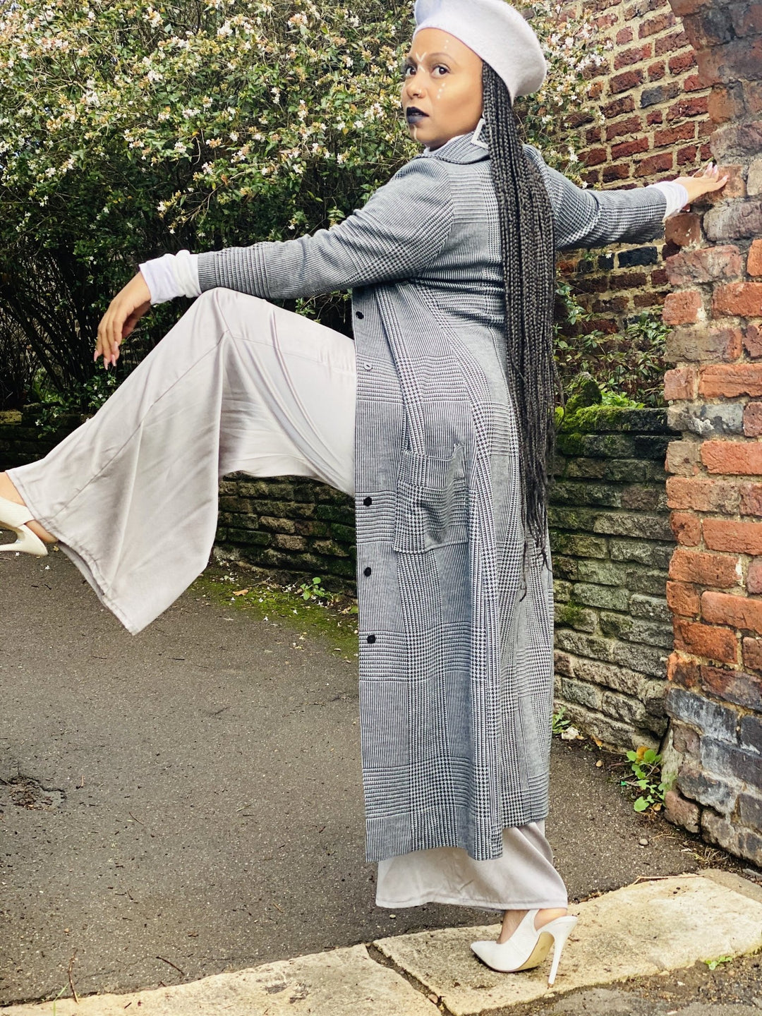 Silver Grey Bombyx Mori Trousers - One Wear Freedom 