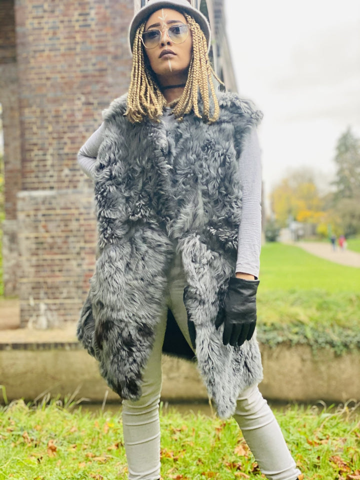 Smokey Toscana Sheepskin Reversible Waist Coat - One Wear Freedom 