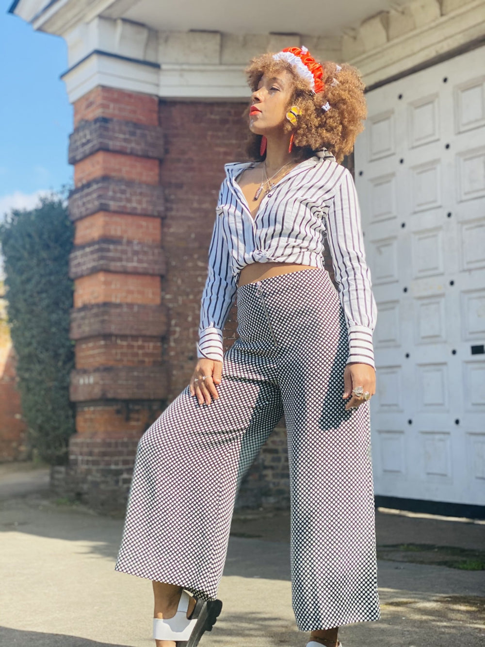 Snowdrop Polka Dot Culottes - One Wear Freedom #product_tags#