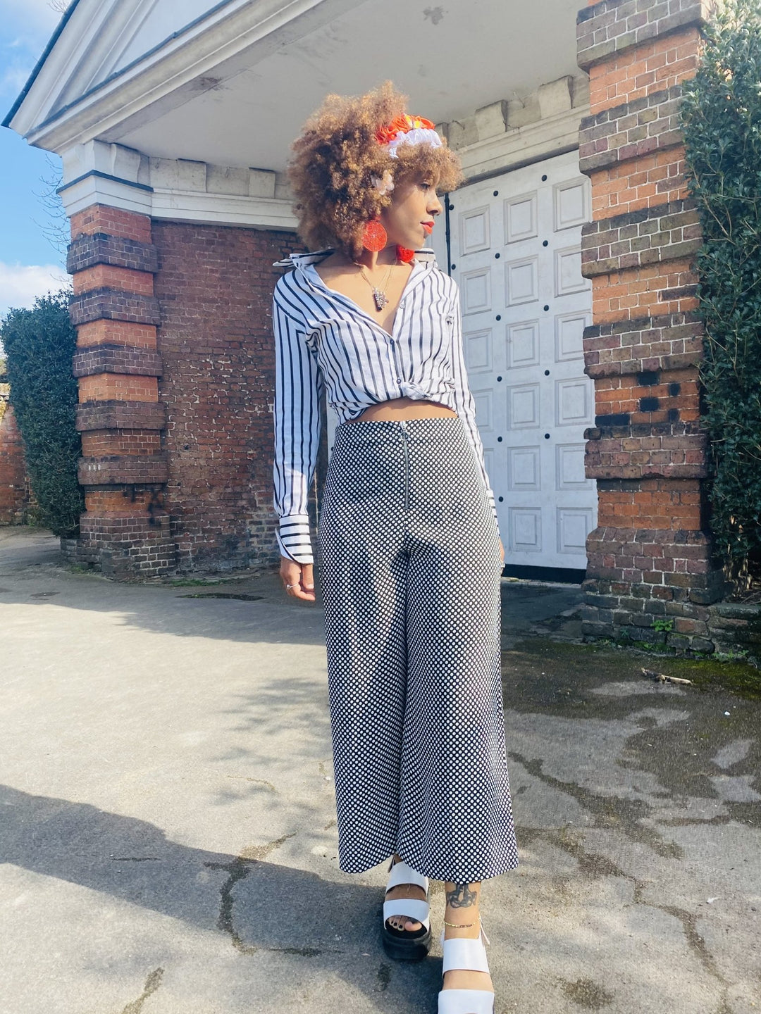 Snowdrop Polka Dot Culottes - One Wear Freedom 