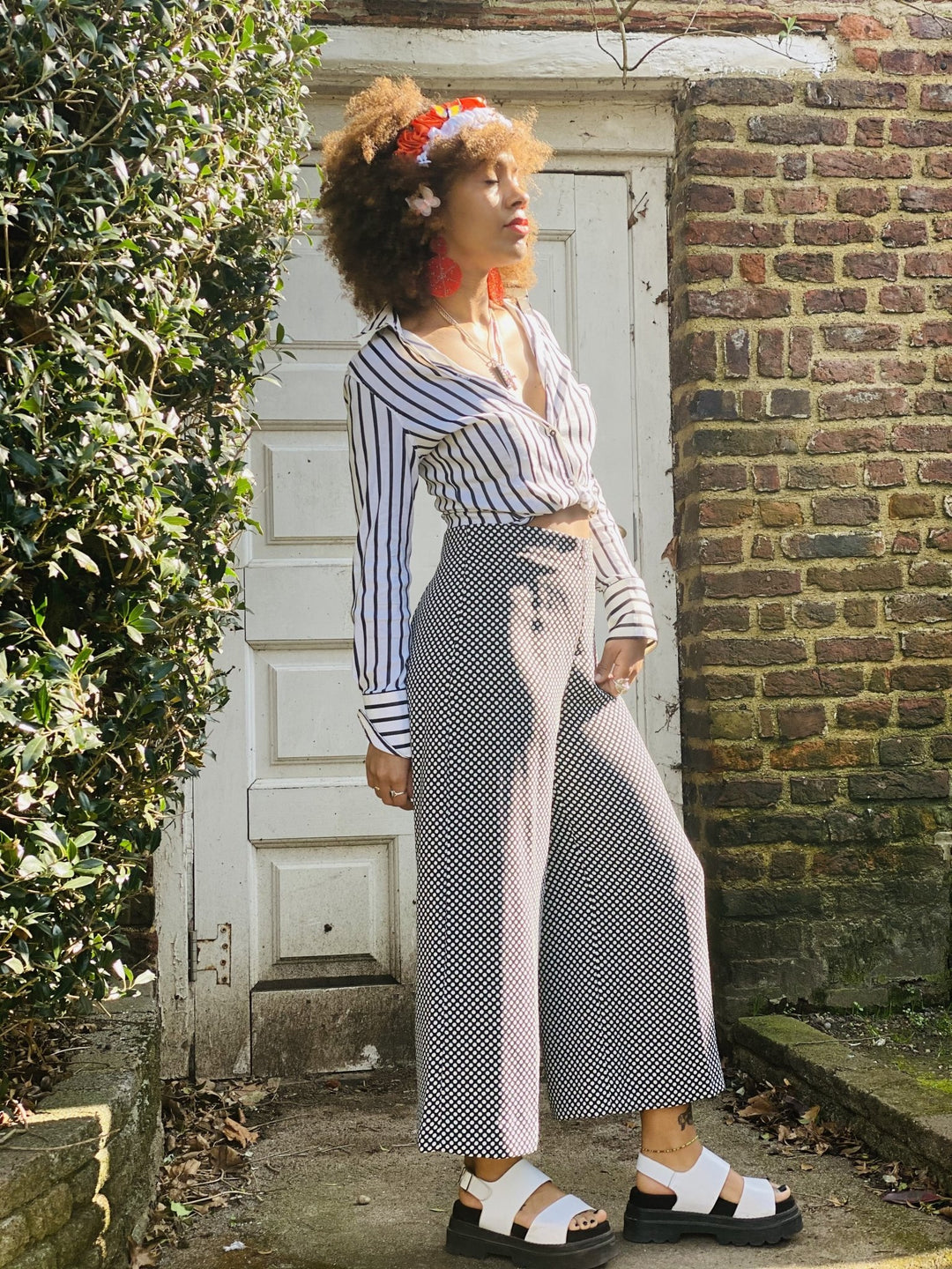 Snowdrop Polka Dot Culottes - One Wear Freedom 