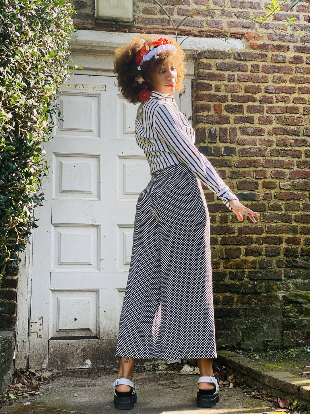 Snowdrop Polka Dot Culottes - One Wear Freedom 