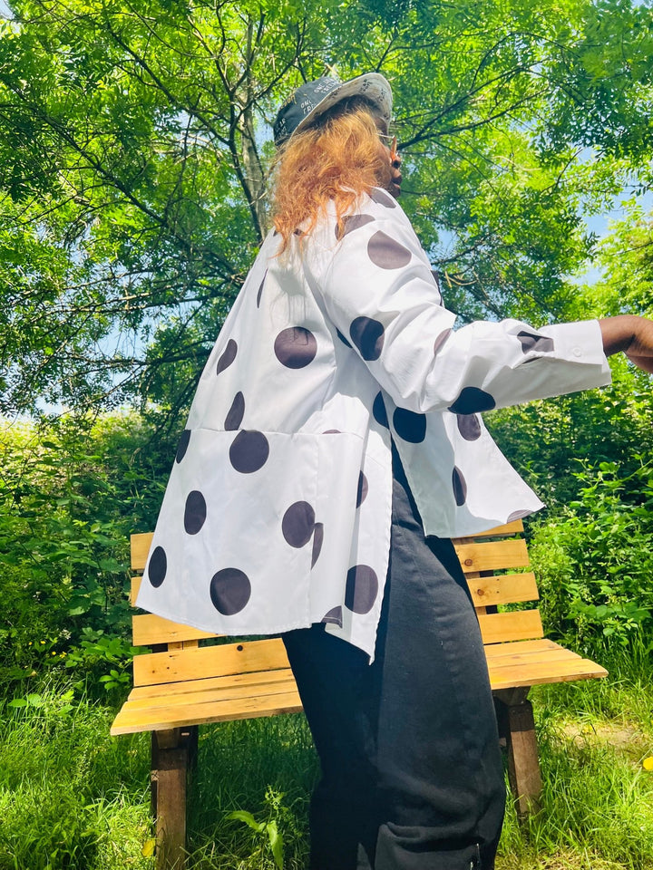 Spot Me Now Oversized Shirt - One Wear Freedom 