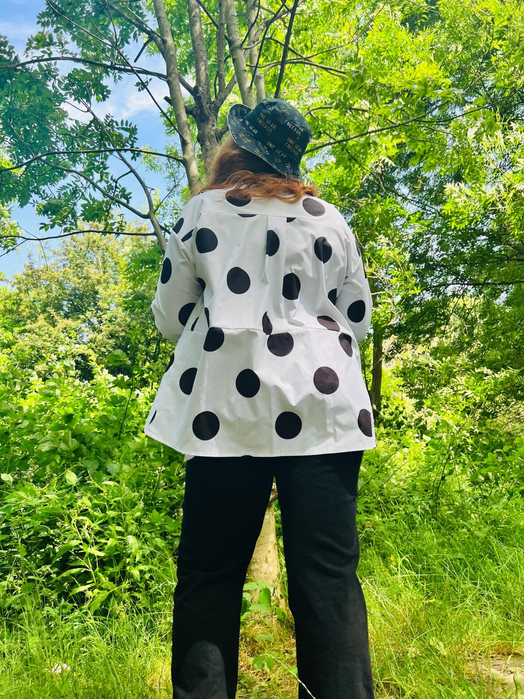 Spot Me Now Oversized Shirt - One Wear Freedom 