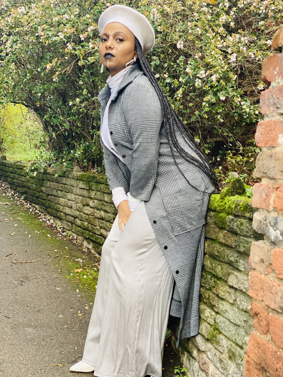 Stripes on Stripes Maxi Coat - One Wear Freedom 