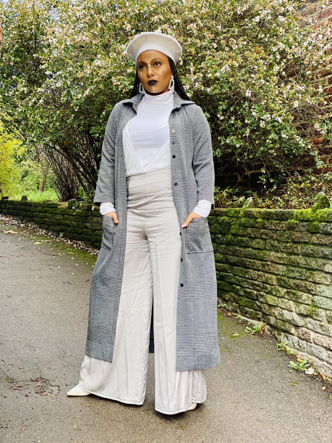 Stripes on Stripes Maxi Coat - One Wear Freedom #product_tags#