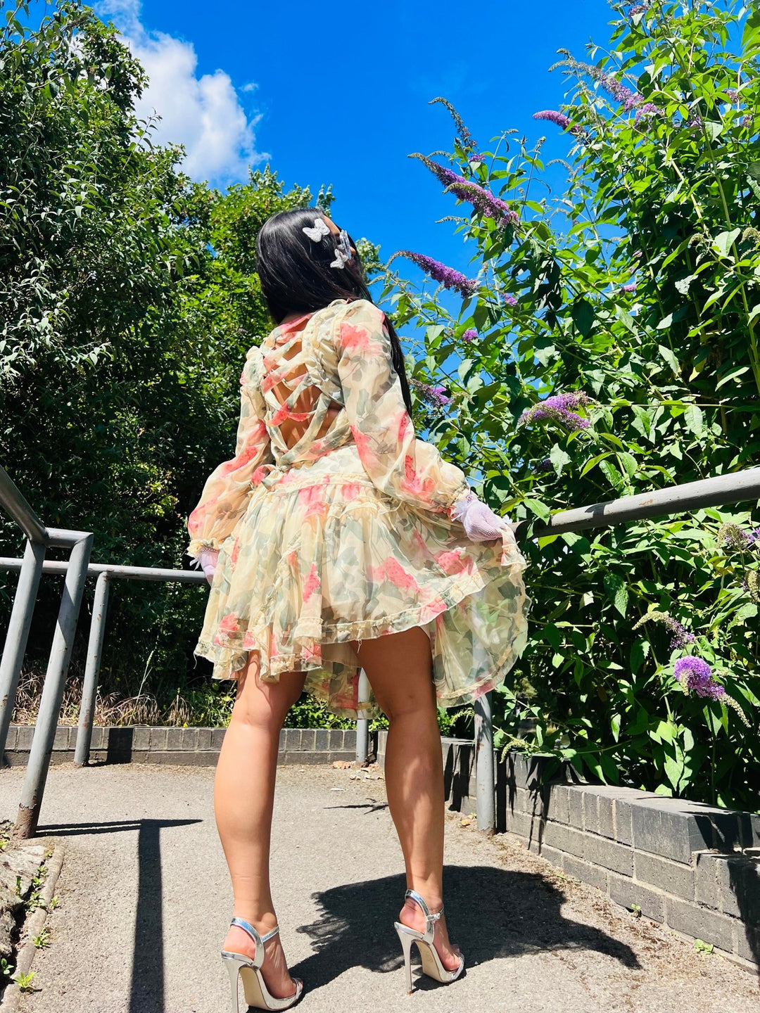 Sunshine + Pastel Cut Out Dress - One Wear Freedom 
