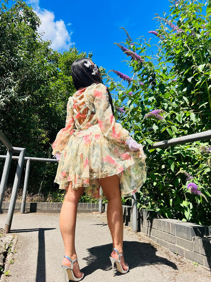 Sunshine + Pastel Cut Out Dress - One Wear Freedom 