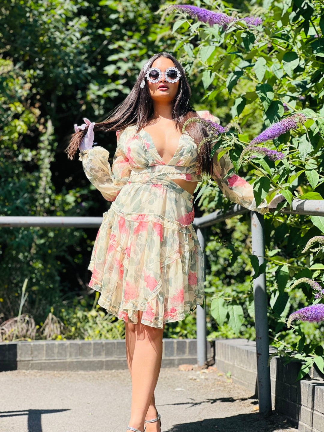 Sunshine + Pastel Cut Out Dress - One Wear Freedom #product_tags#