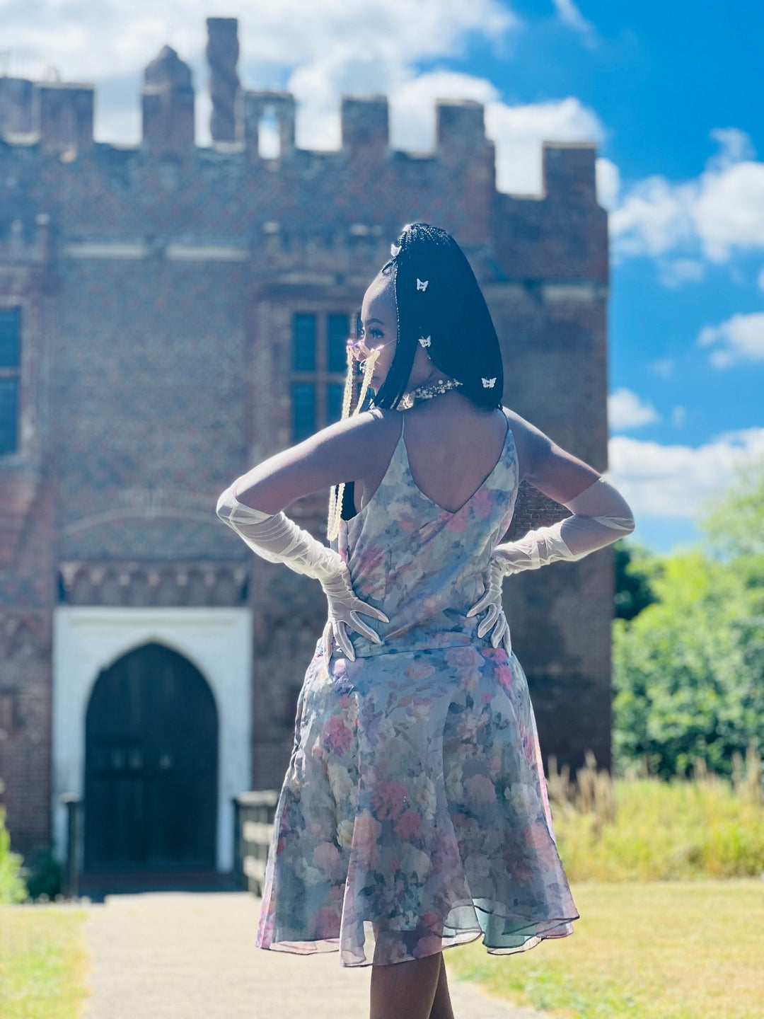 Teal Periwinkle Sun Dress - One Wear Freedom 