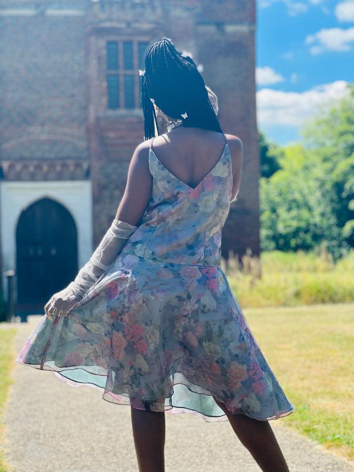 Teal Periwinkle Sun Dress - One Wear Freedom 