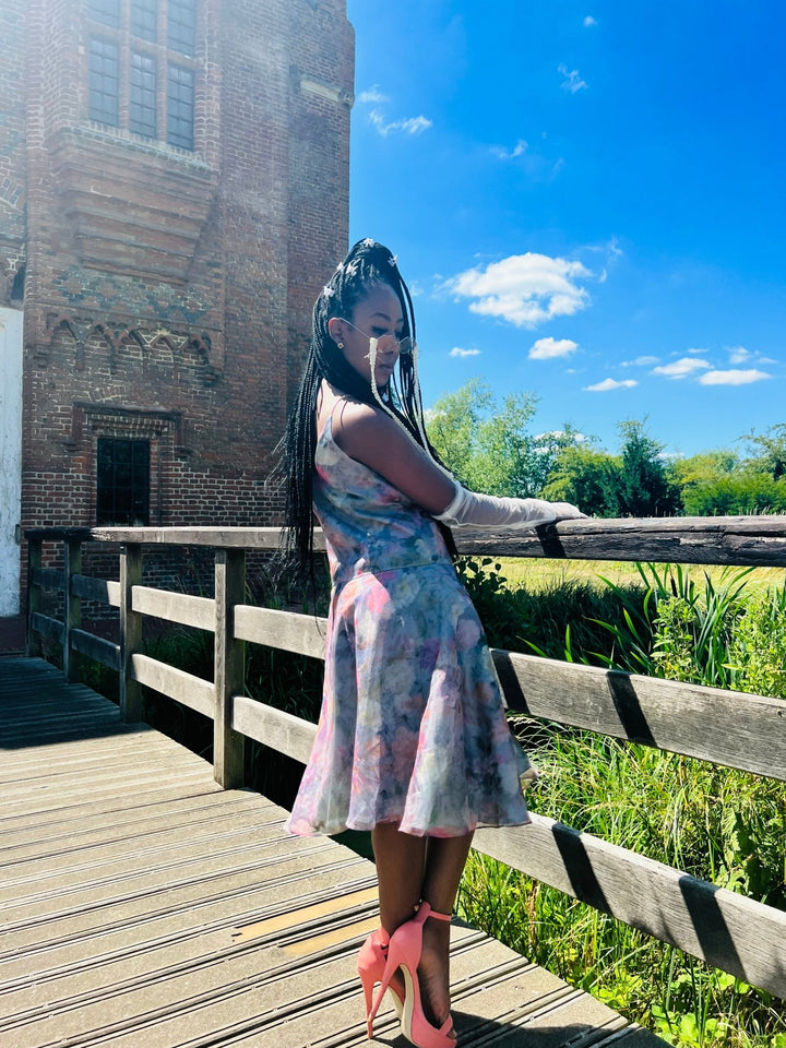 Teal Periwinkle Sun Dress - One Wear Freedom 