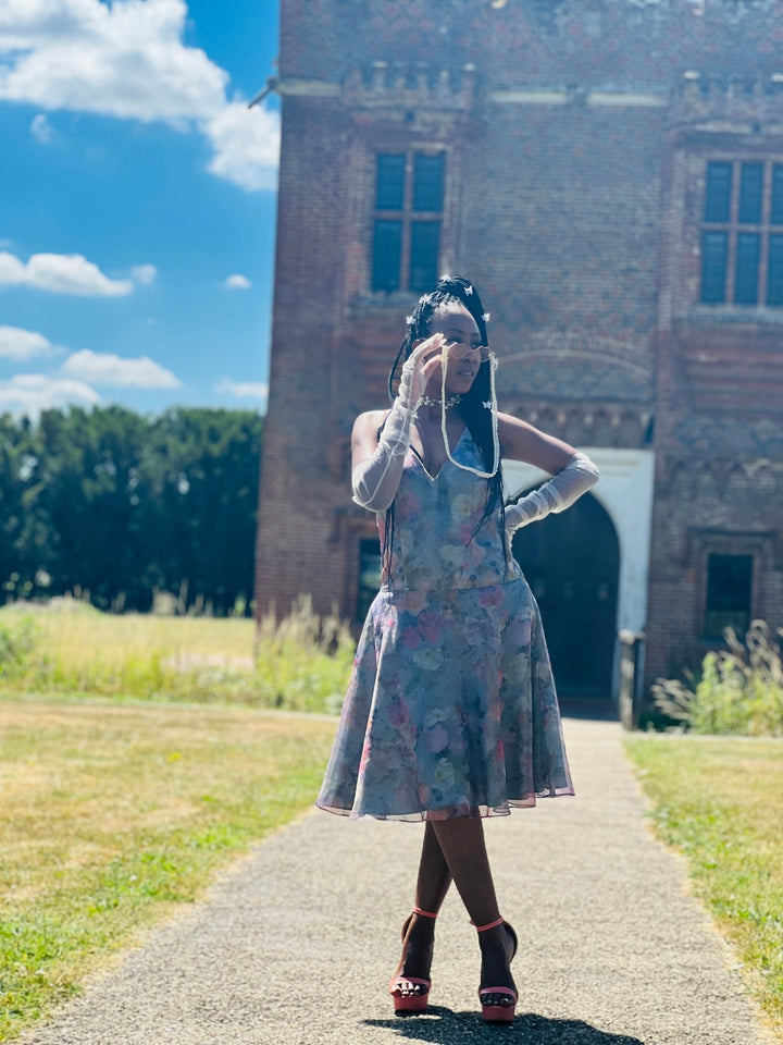 Teal Periwinkle Sun Dress - One Wear Freedom 