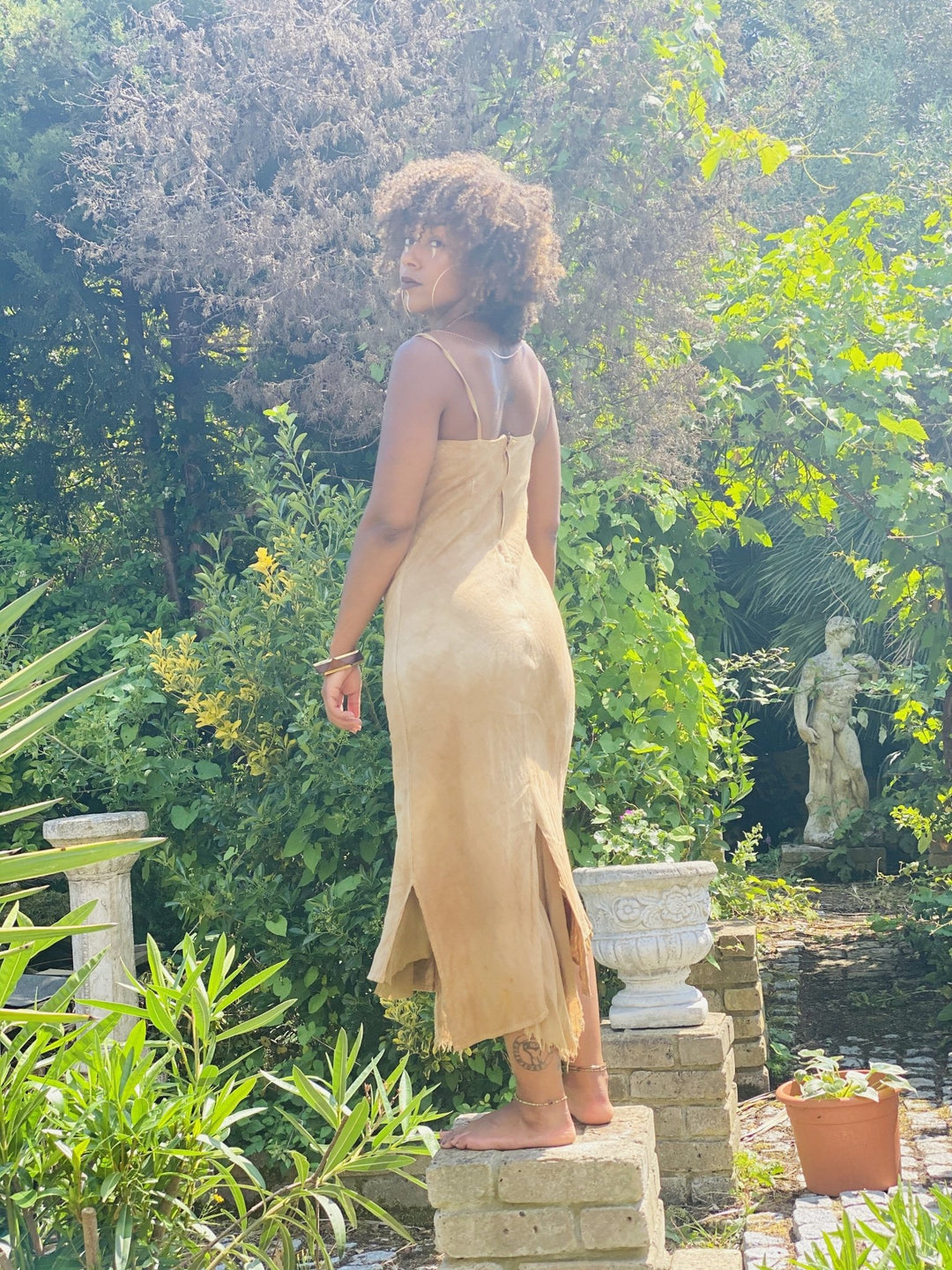 Vellum Parchment Maxi Dress - One Wear Freedom 