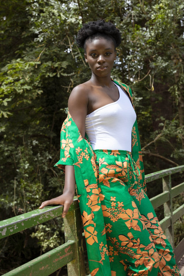 Yewande Trousers + Shizel Kimono Coord - One Wear Freedom 